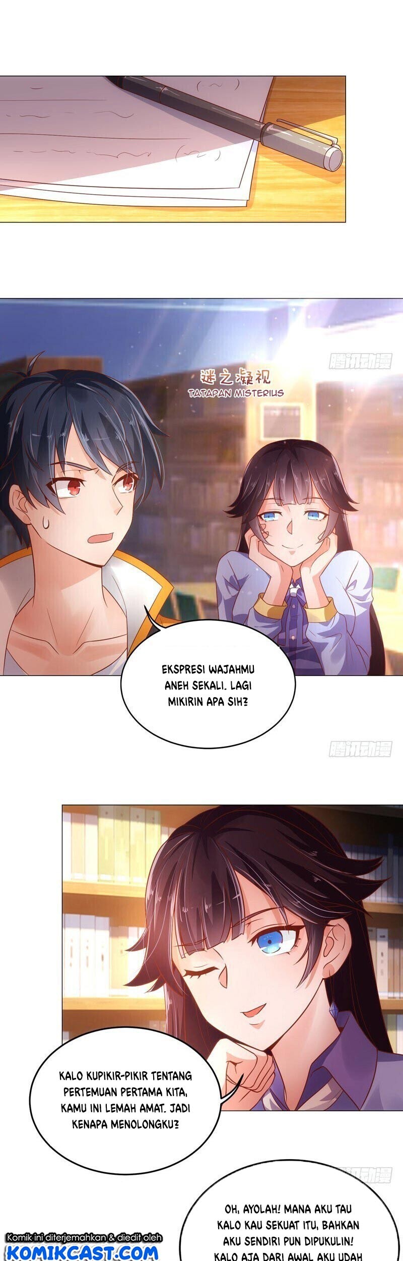 Carrying The Goddess Along Chapter 02 Gambar 15