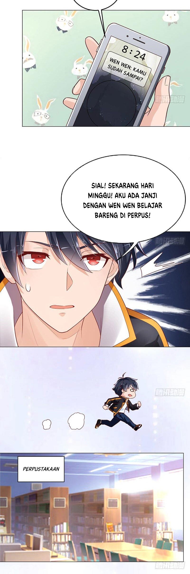 Carrying The Goddess Along Chapter 01 Gambar 16