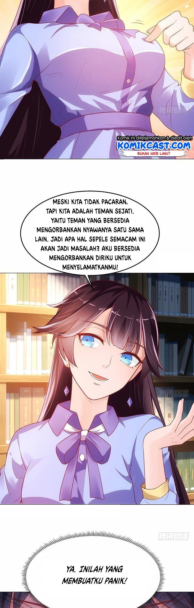 Carrying The Goddess Along Chapter 01 Gambar 21