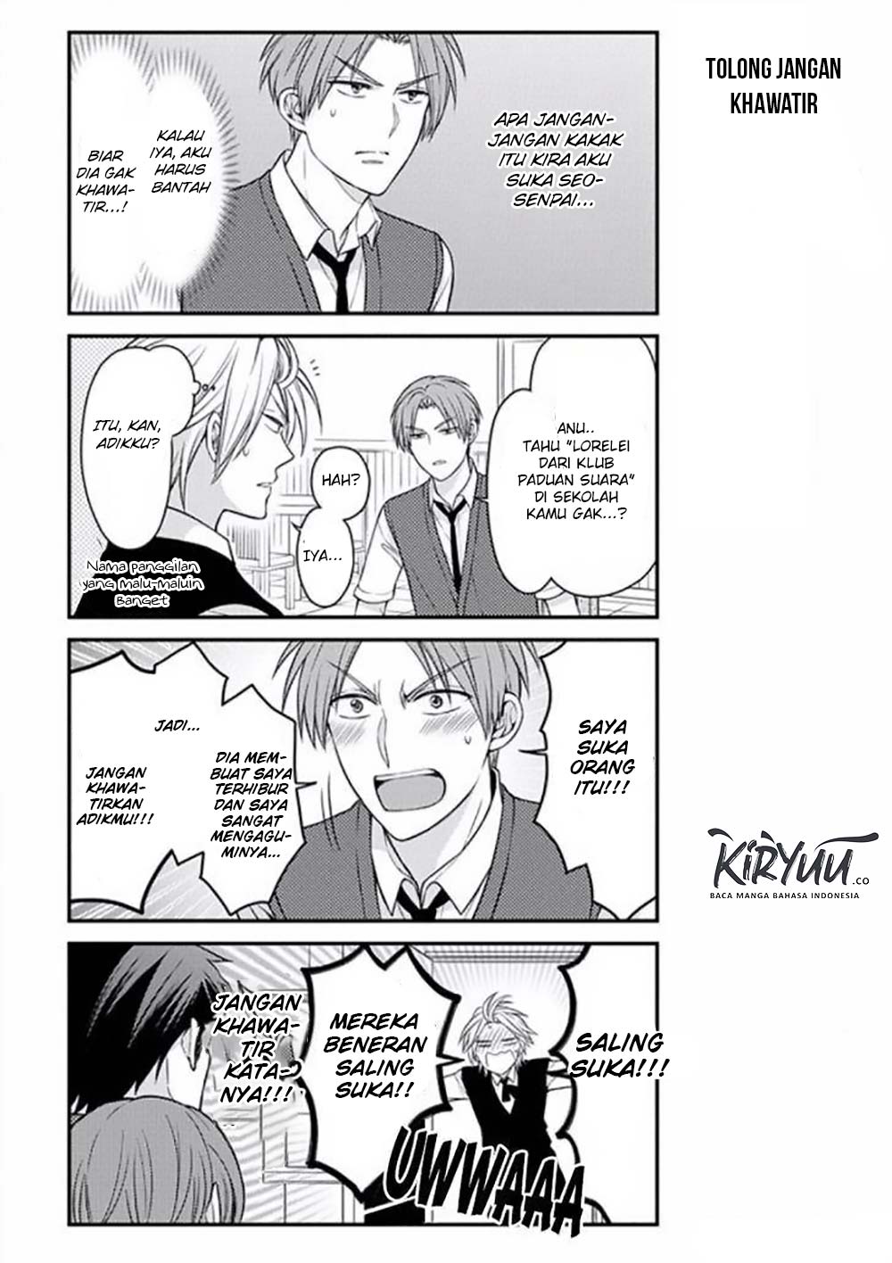 Gekkan Shoujo Nozaki-kun Chapter 74 Gambar 15