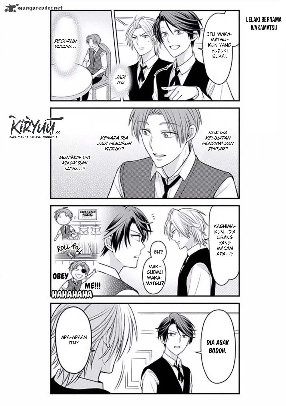 Gekkan Shoujo Nozaki-kun Chapter 74 Gambar 5