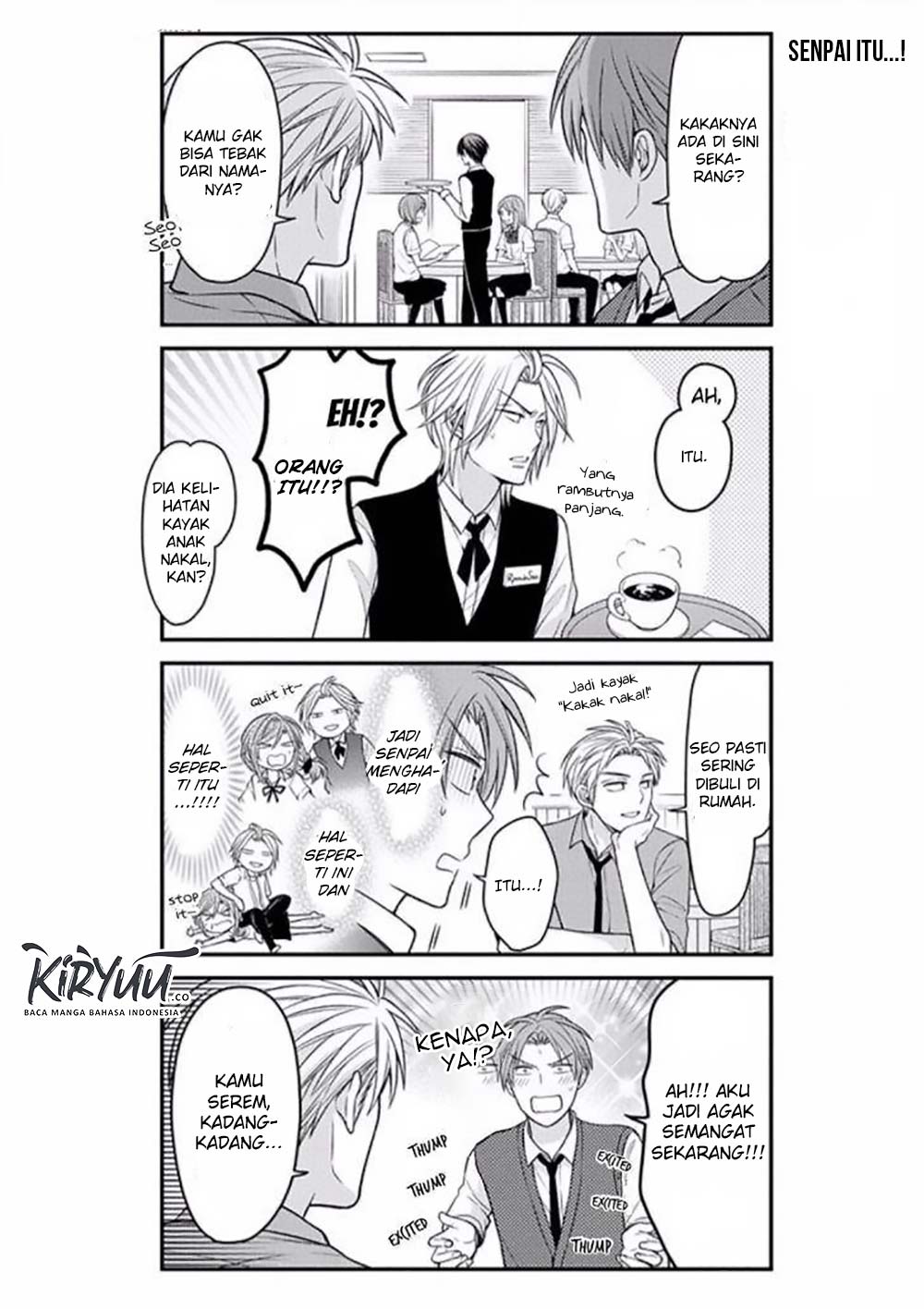 Gekkan Shoujo Nozaki-kun Chapter 74 Gambar 7