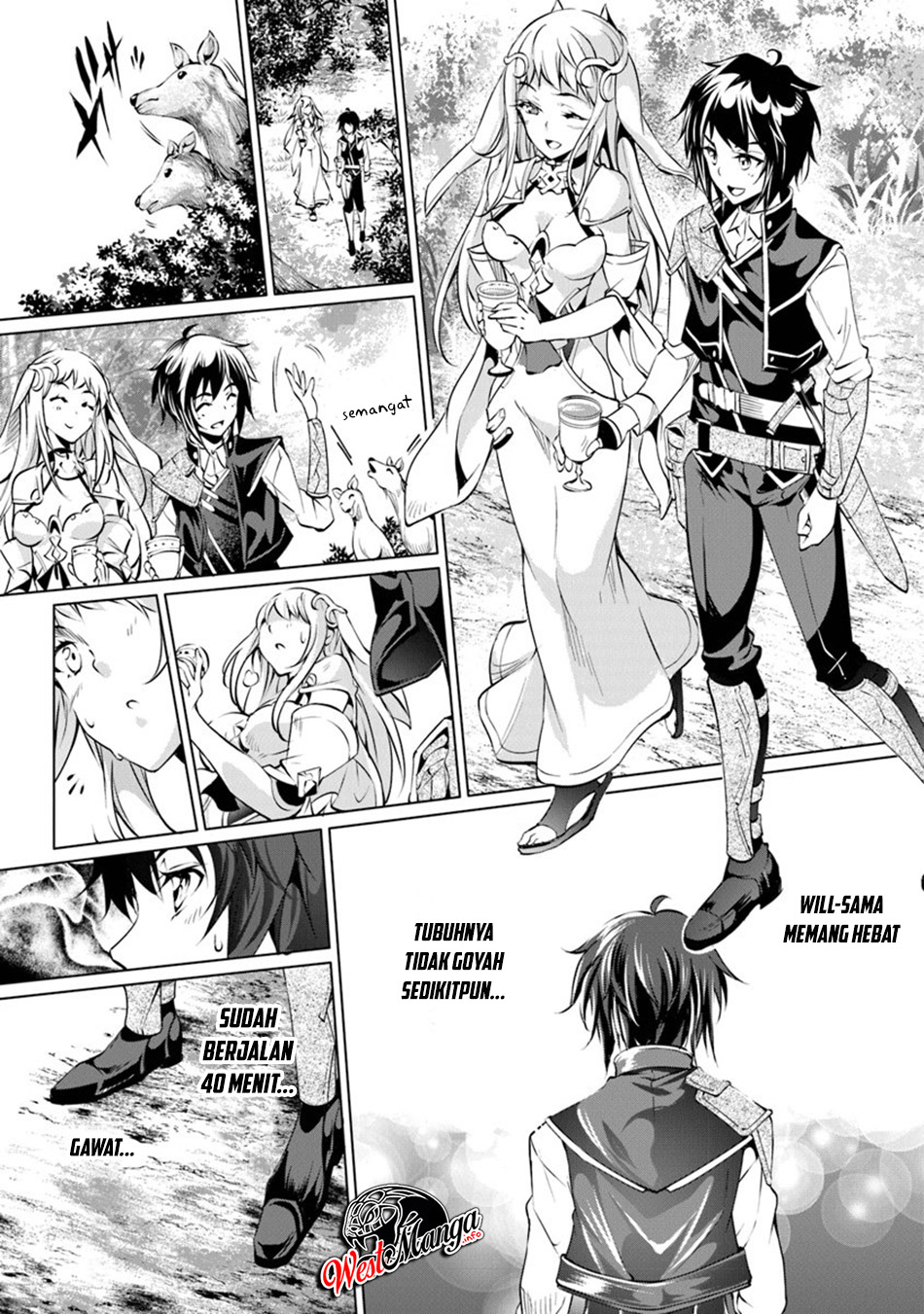 Kamigami ni Sodaterare Shimo no, Saikyou to Naru Chapter 4.2 Gambar 4