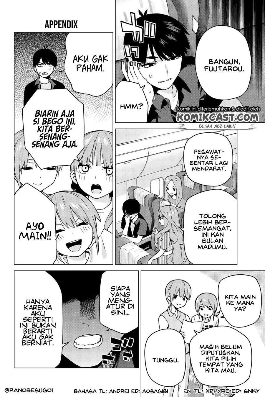 Baca Go-toubun no Hanayome Chapter 122.6 Gambar 2