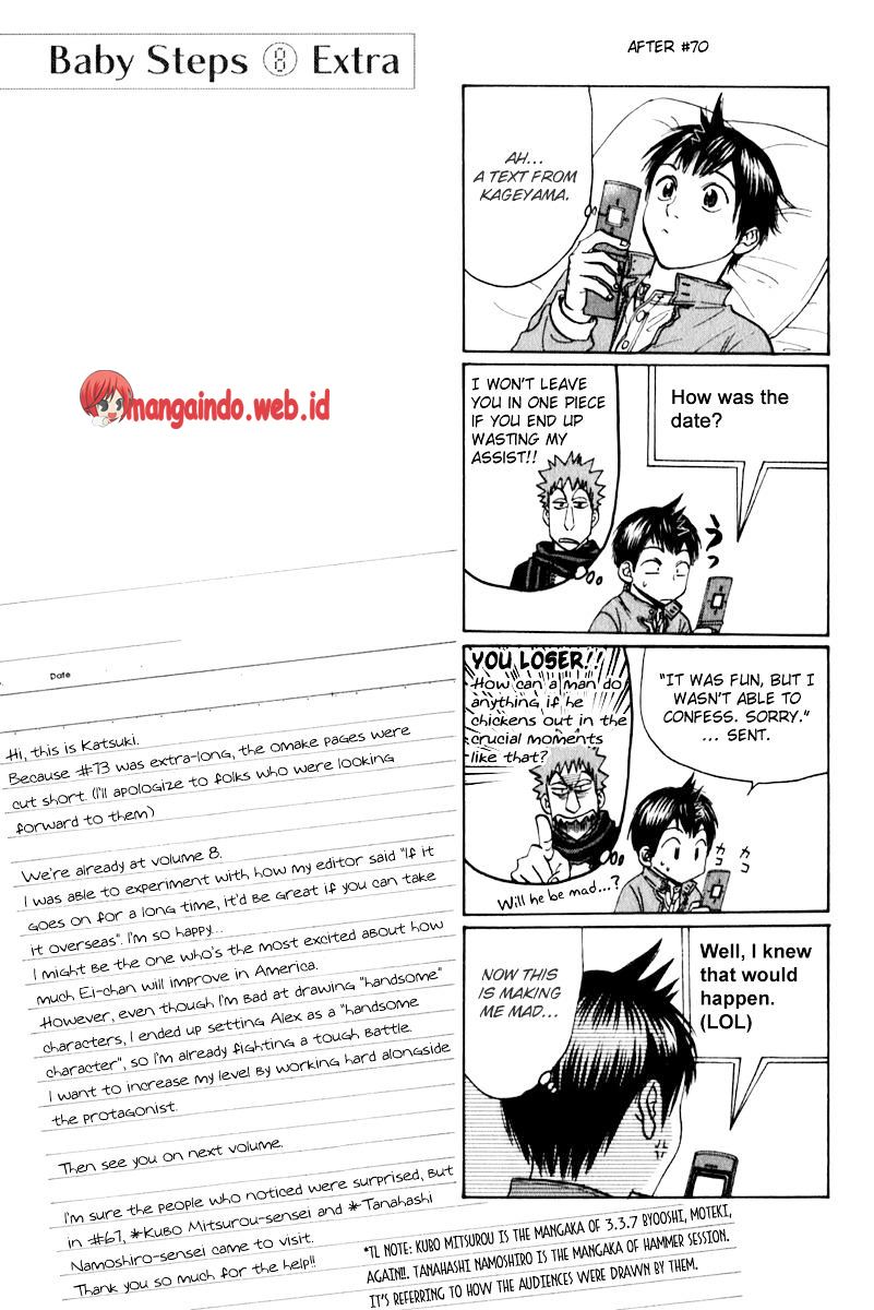 Baby Steps Chapter 73 Gambar 26