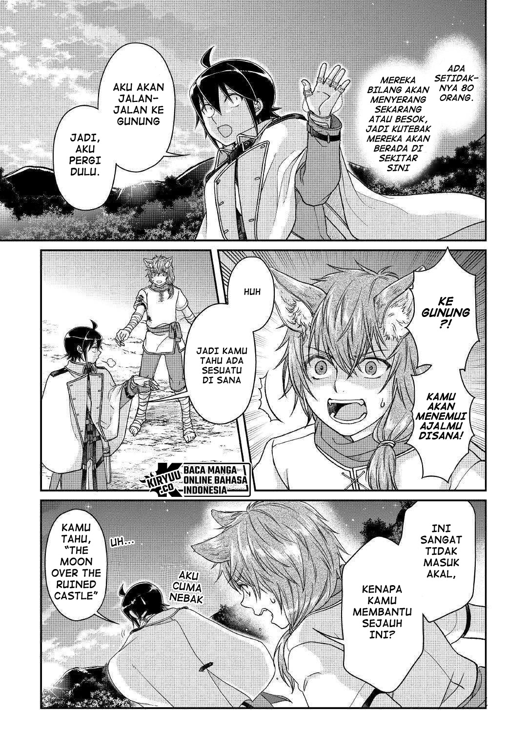 Tsuki ga Michibiku Isekai Douchuu Chapter 49 Gambar 16