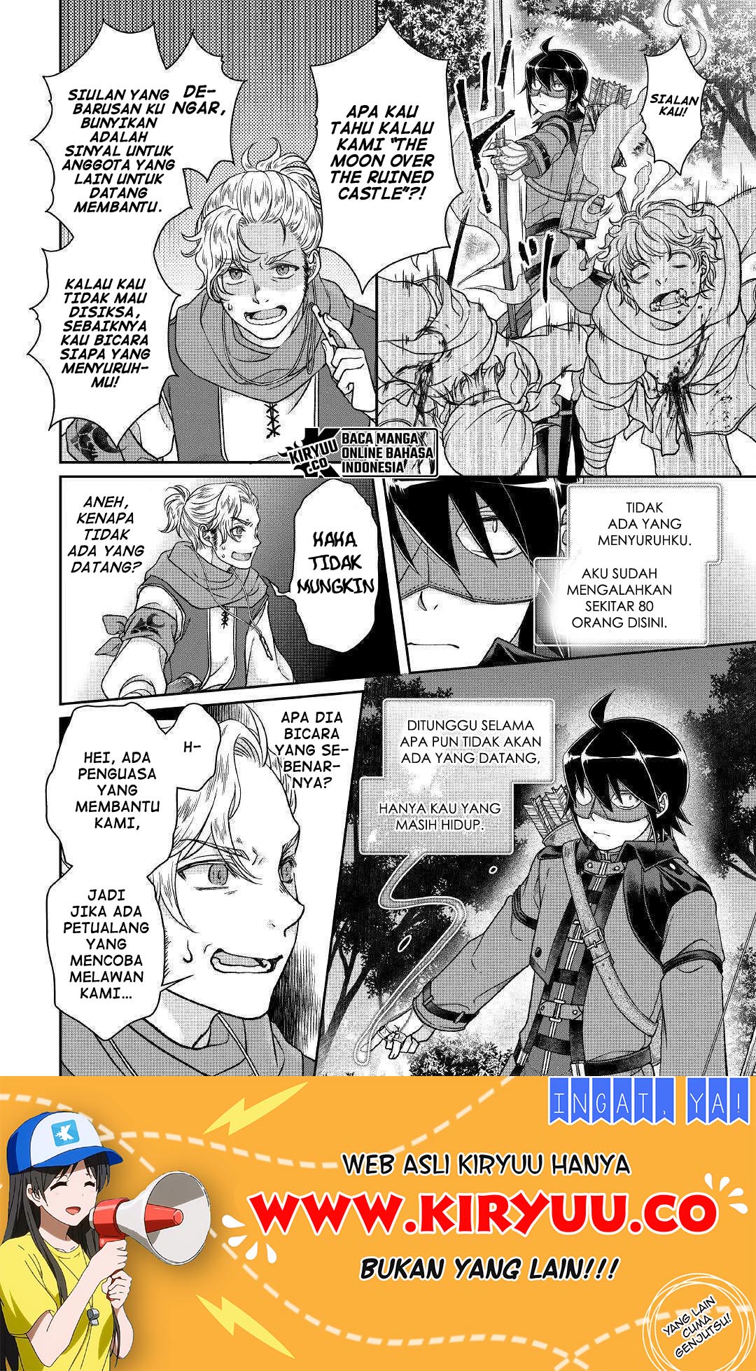 Tsuki ga Michibiku Isekai Douchuu Chapter 49 Gambar 21