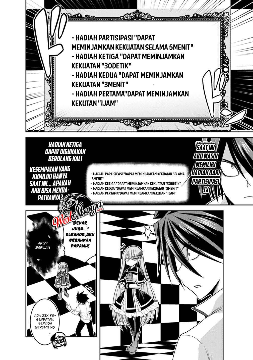 Kujibiki Tokushou: Musou Harem-ken Chapter 16.3 Gambar 4