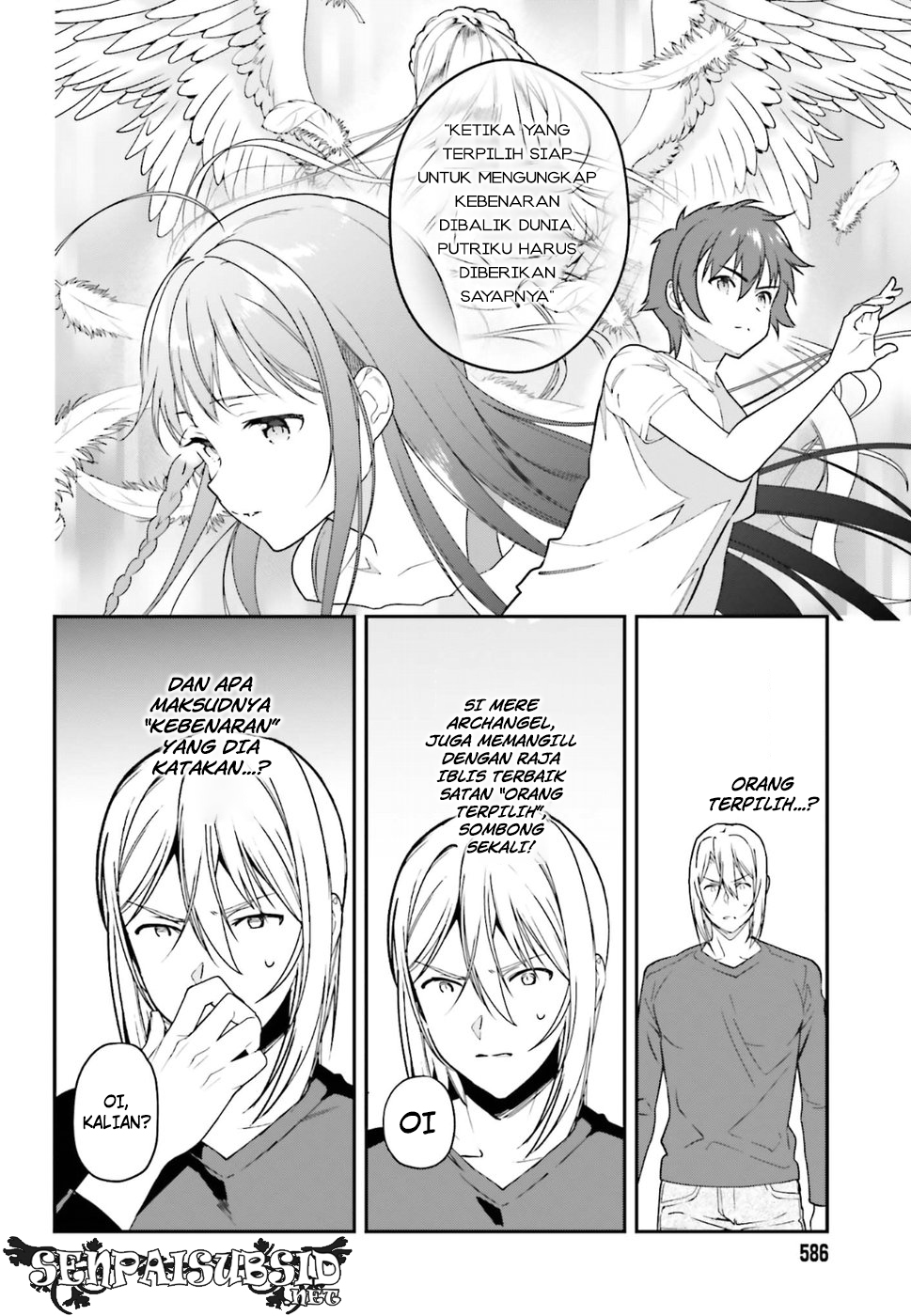 Hataraku Maou-sama! Chapter 76 Gambar 9