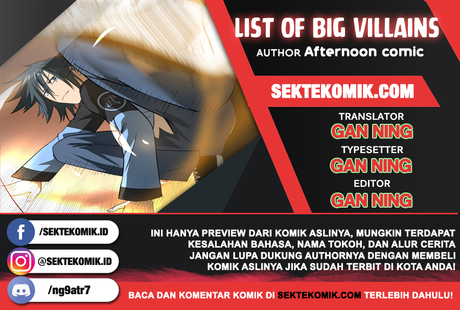 Baca Komik List of Big Villians Chapter 21 Gambar 1