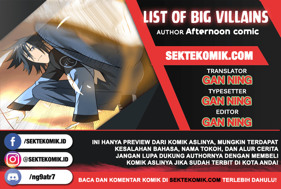 Baca Komik List of Big Villians Chapter 22 Gambar 1