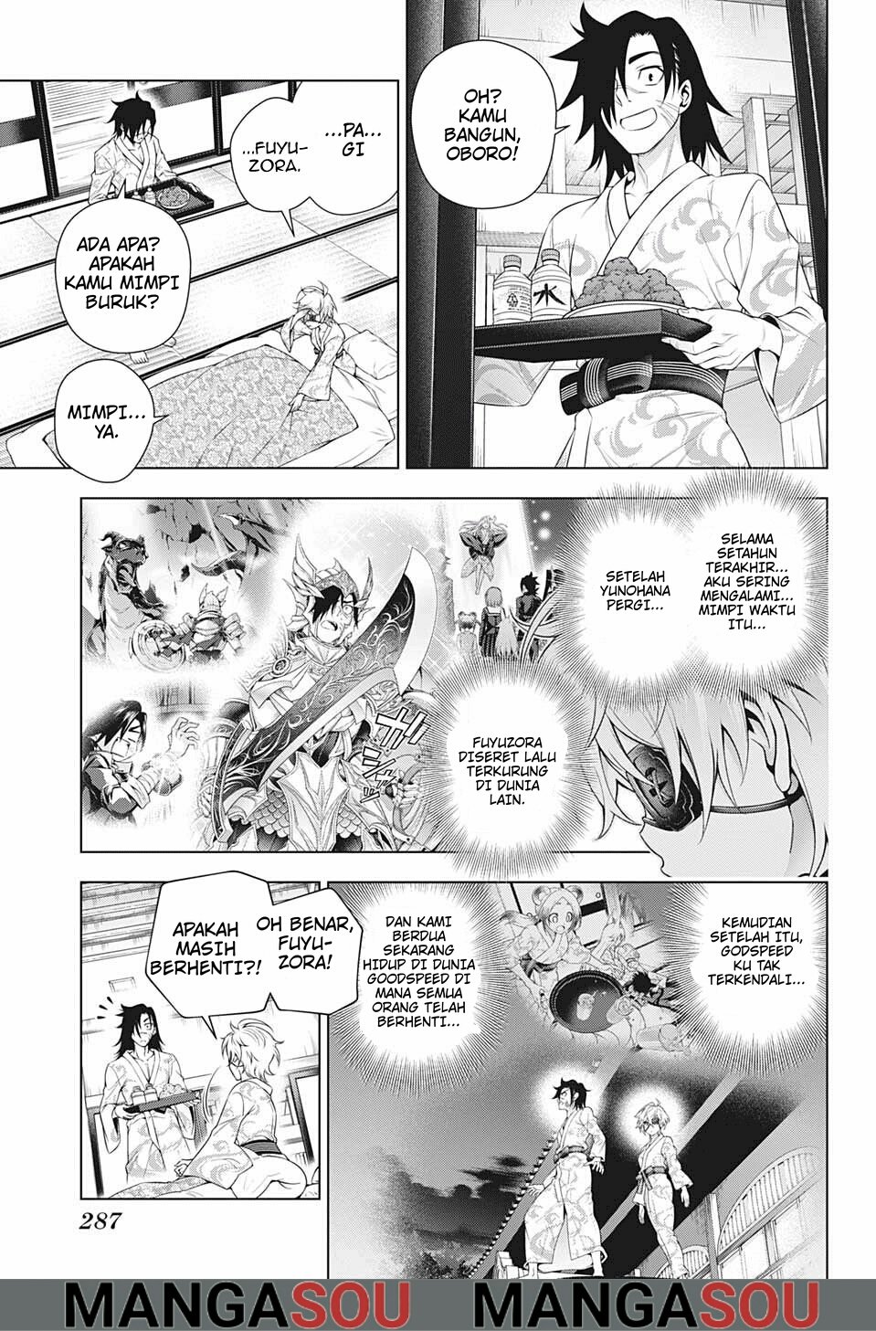 Yuragi-sou no Yuuna-san Chapter 201 Gambar 3