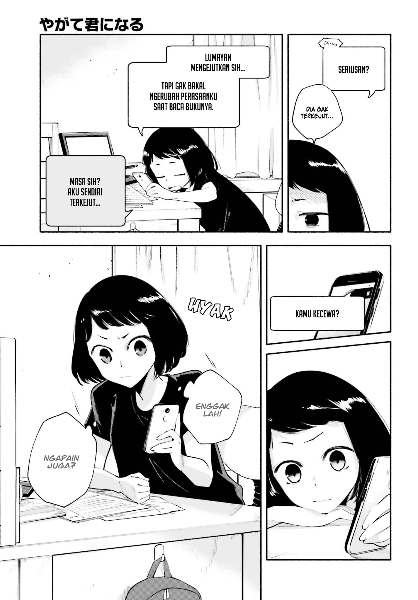Yagate Kimi ni Naru Chapter 25 Gambar 16