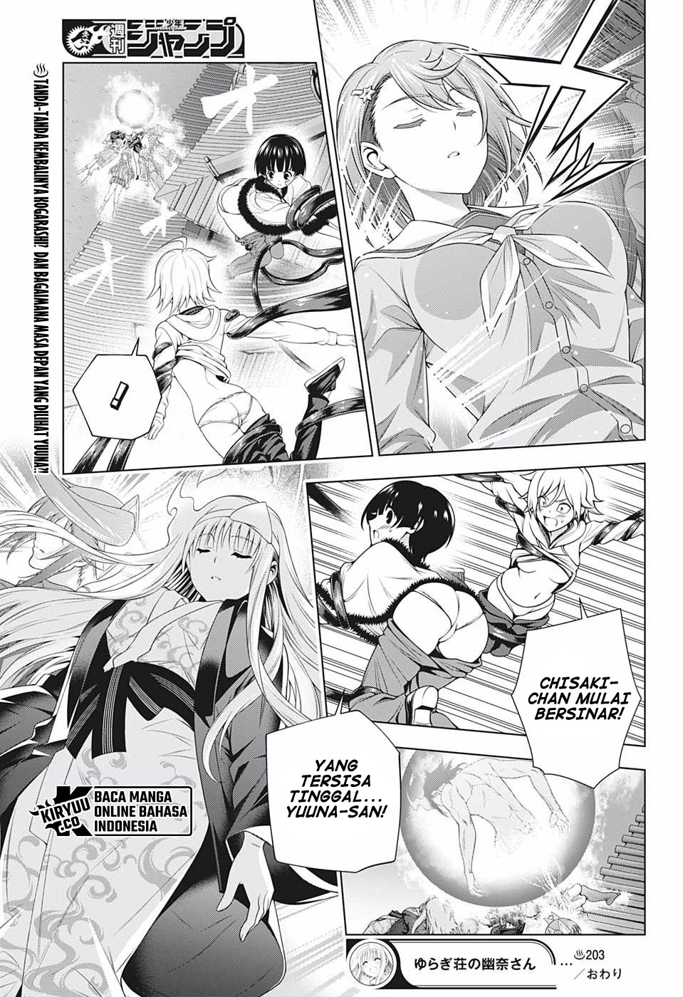 Yuragi-sou no Yuuna-san Chapter 203 Gambar 19