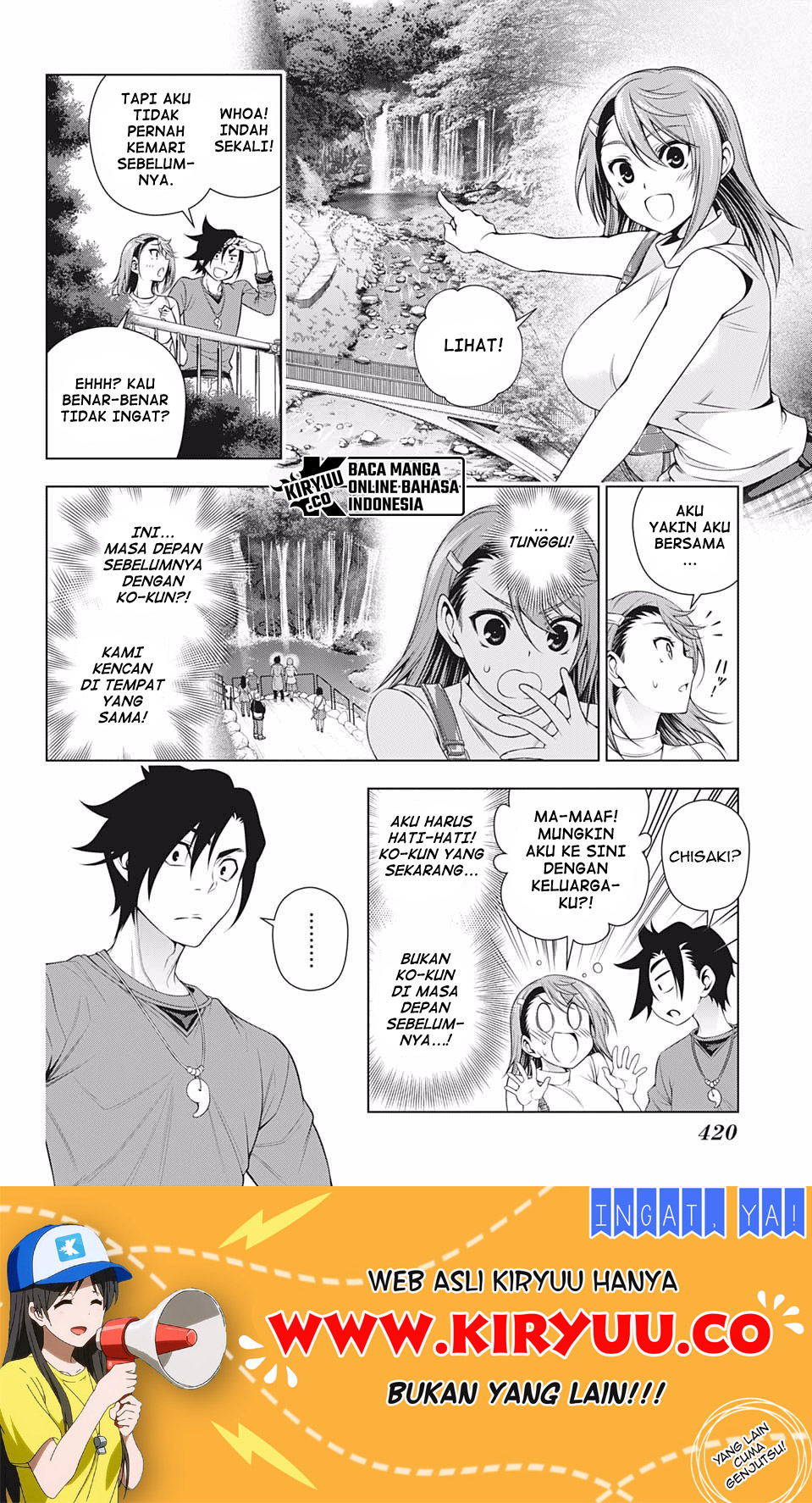 Yuragi-sou no Yuuna-san Chapter 203 Gambar 7