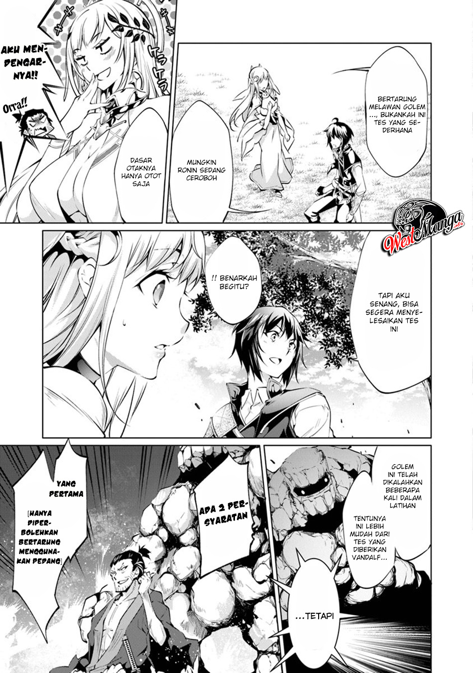 Kamigami ni Sodaterare Shimo no, Saikyou to Naru Chapter 05.1 Gambar 5