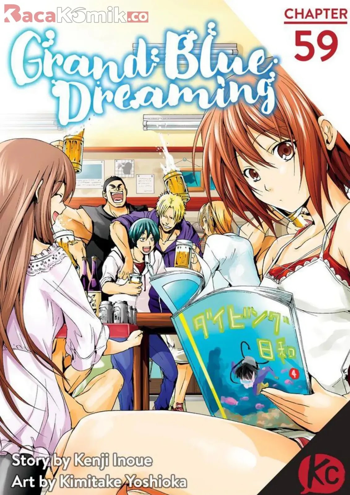 Baca Komik Grand Blue Chapter 59 Gambar 1