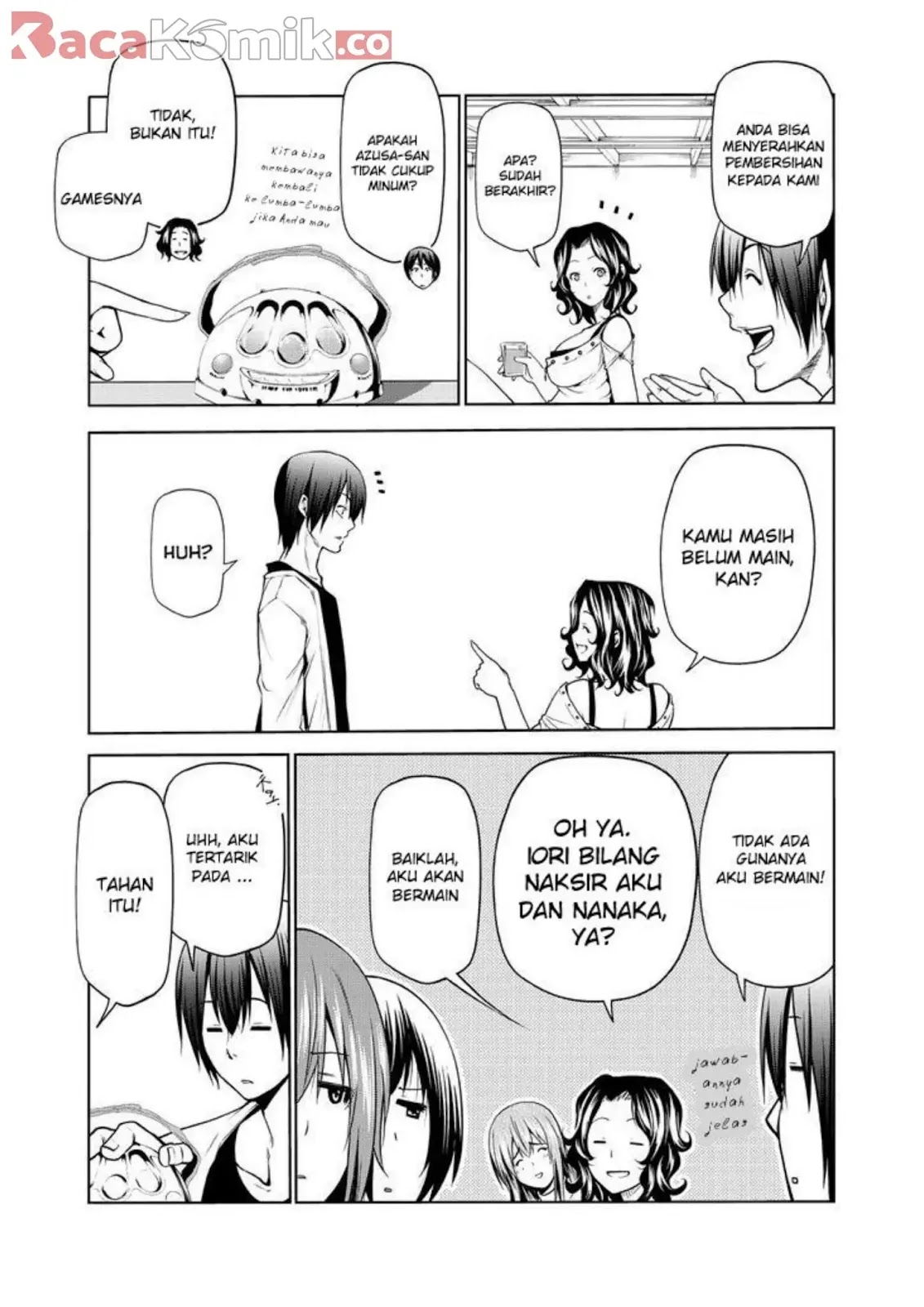 Grand Blue Chapter 59 Gambar 38