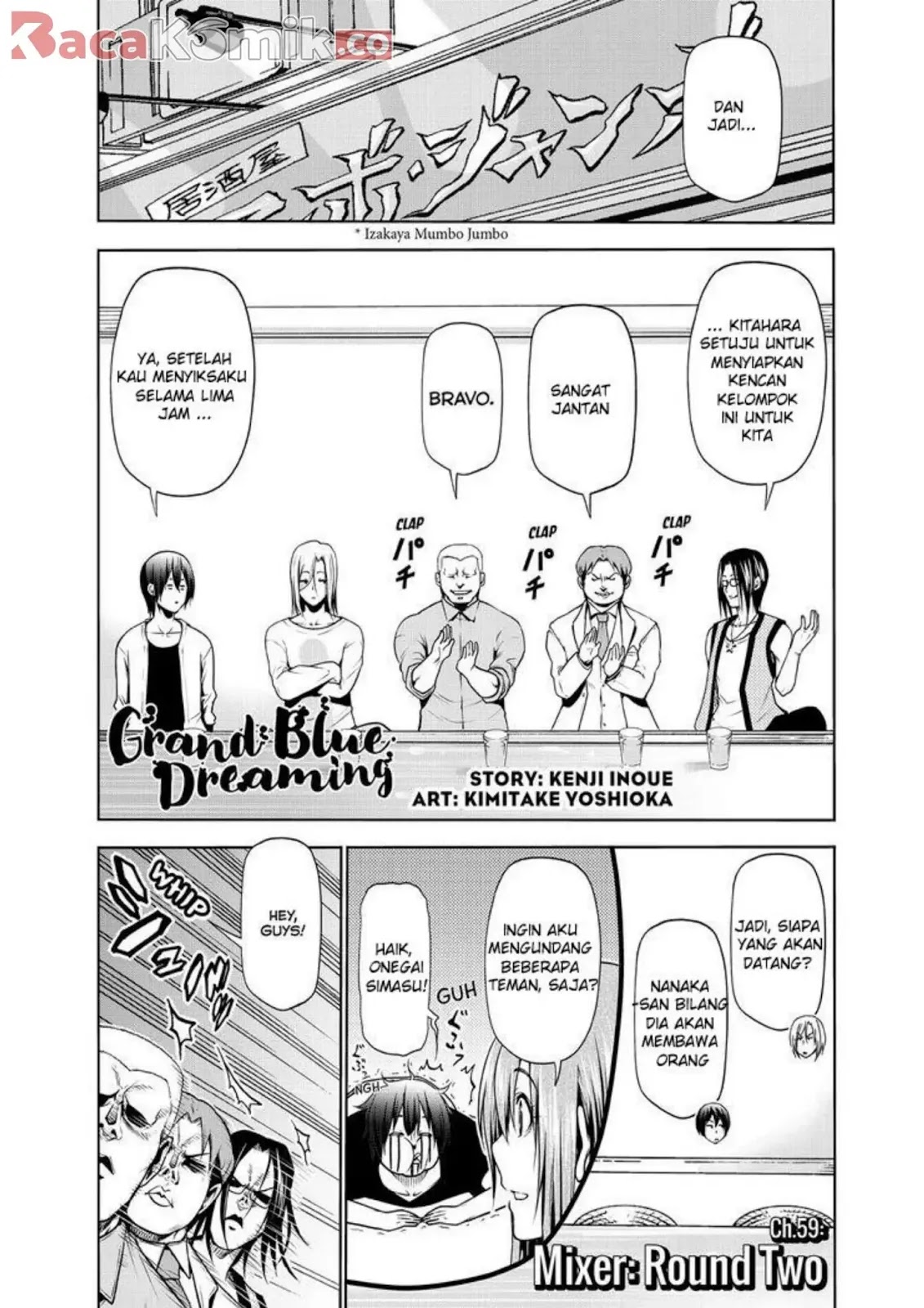 Grand Blue Chapter 59 Gambar 4