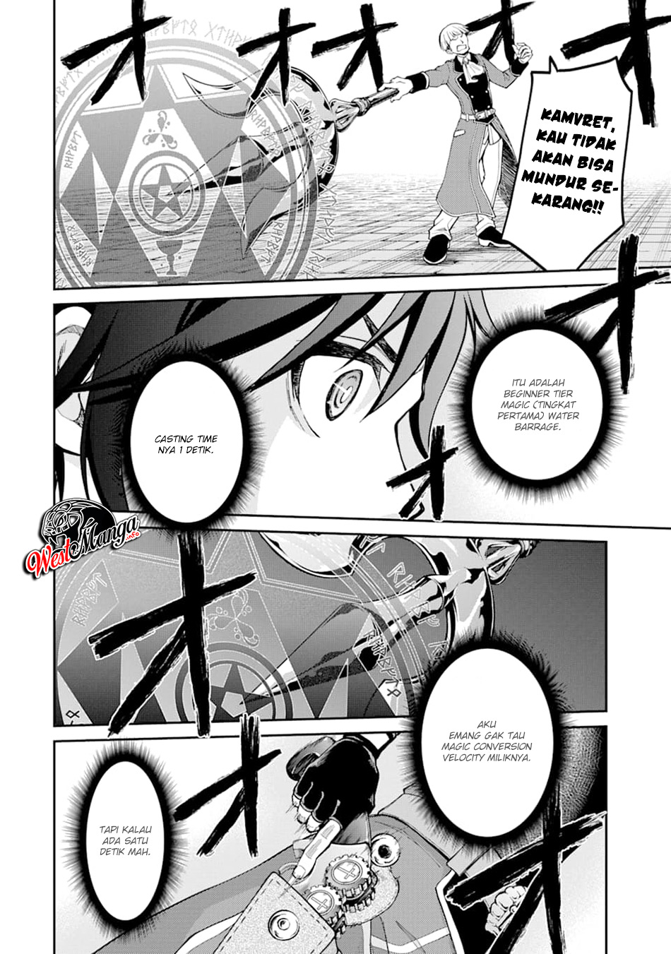 Saisoku Musou No B-kyuu Mahou Tsukai: Ippatsu Utareru Mae Ni Senpatsu Uchikaesu! Chapter 4.1 Gambar 13