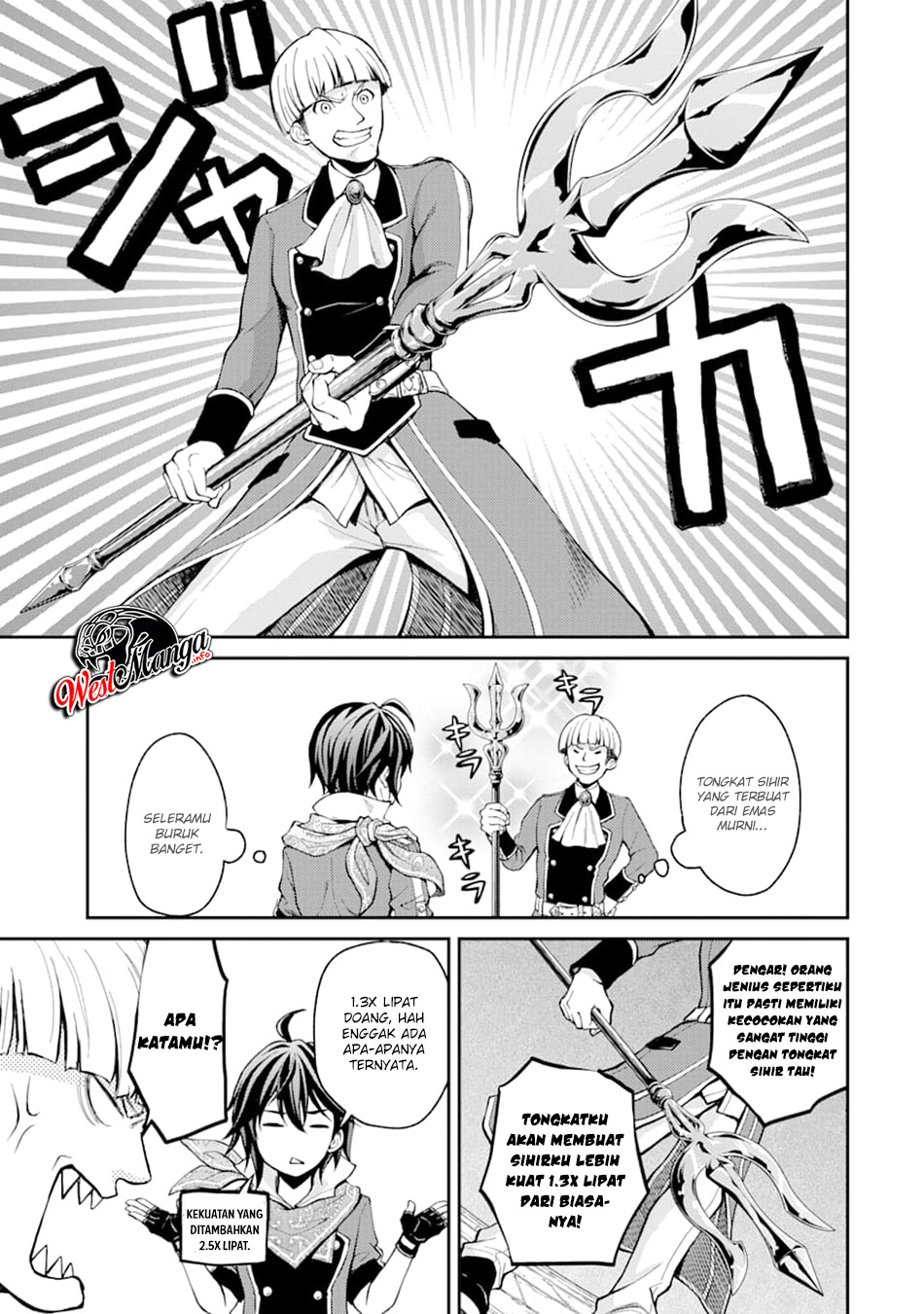 Saisoku Musou No B-kyuu Mahou Tsukai: Ippatsu Utareru Mae Ni Senpatsu Uchikaesu! Chapter 4.1 Gambar 9
