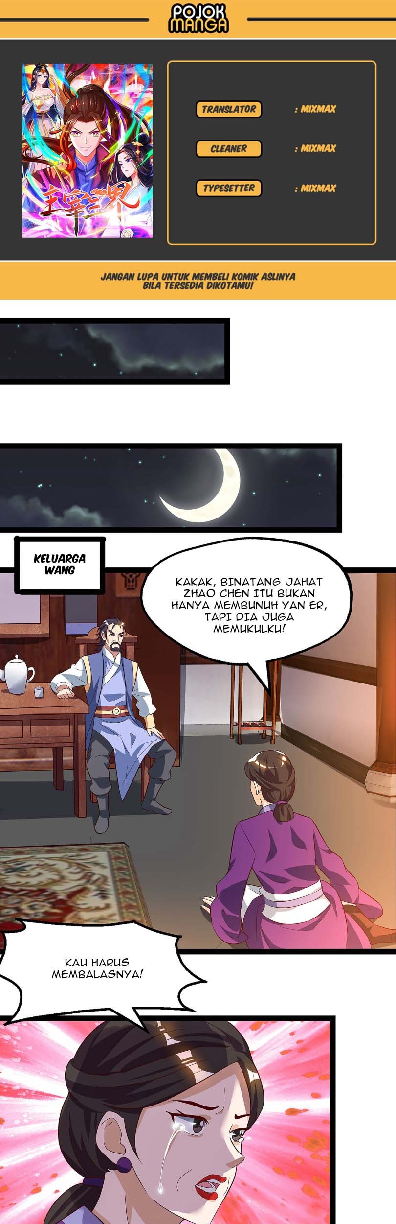 Baca Komik Dominate the Three Realms Chapter 37 Gambar 1