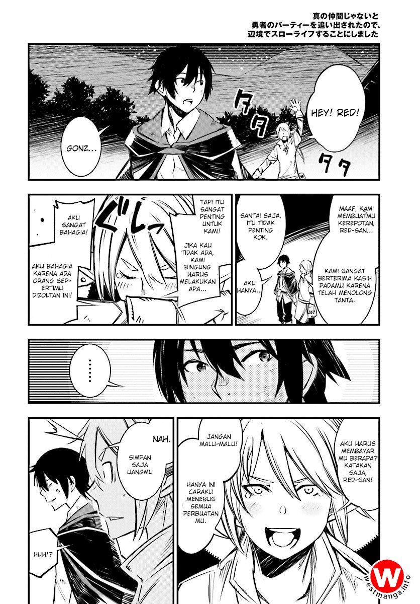 Shin no Nakama janai to Yuusha no Party wo Oidasareta node Henkyou de Slow Life suru Koto ni shimashita Chapter 01.3 Gambar 12