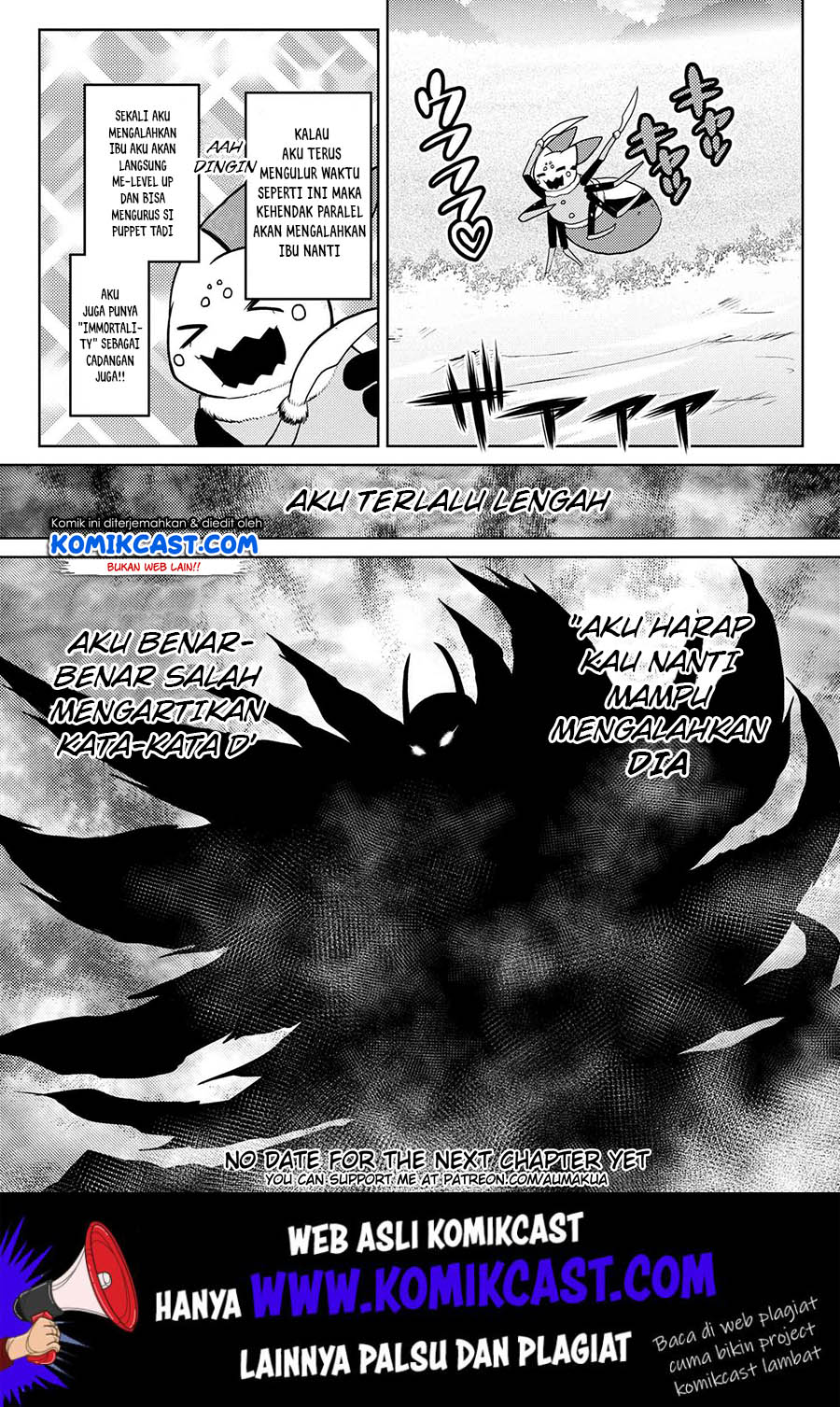 Kumo desu ga, Nani ka? Chapter 43.1 Gambar 15