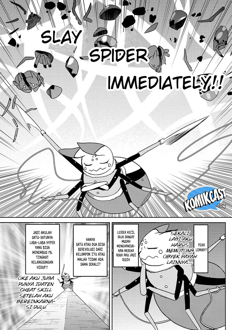 Kumo desu ga, Nani ka? Chapter 43.1 Gambar 8