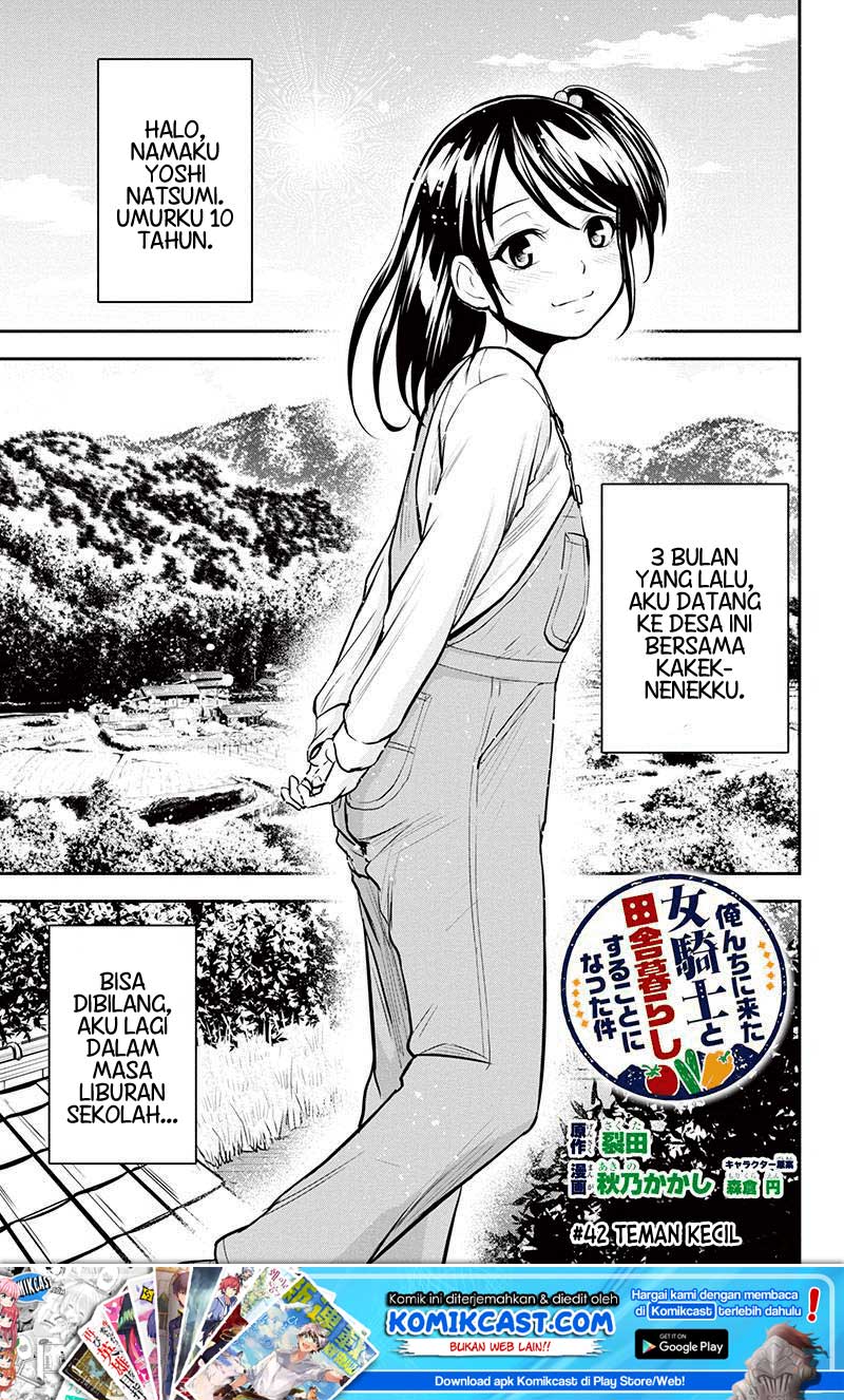Baca  Orenchi ni Kita Onna Kishi to: Inakagurashi suru Koto ni Natta Ken Chapter 42 Gambar 2