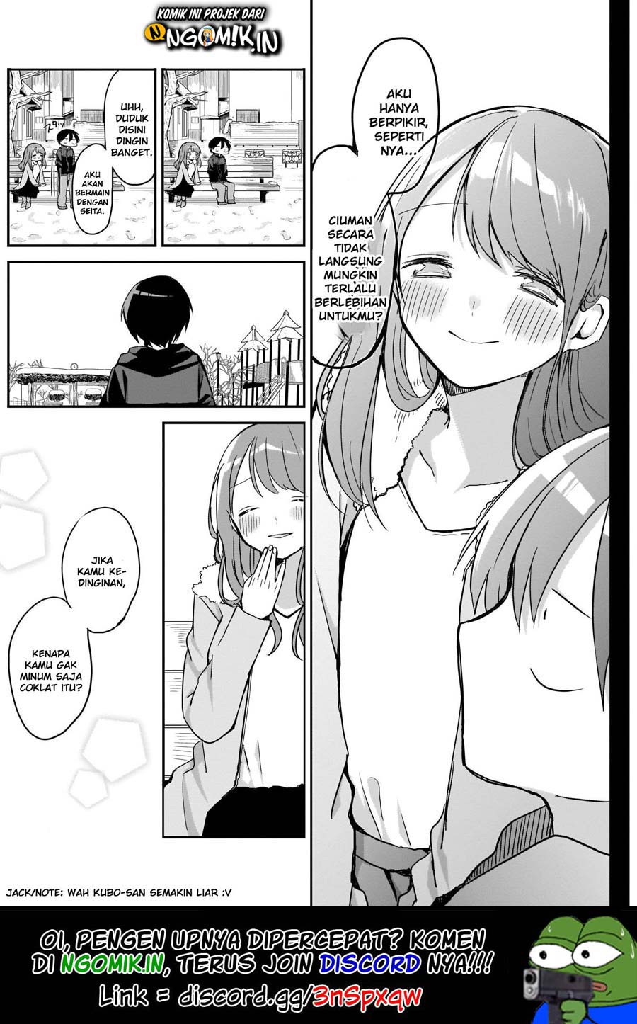 Kubo-san wa Boku (Mobu) wo Yurusanai Chapter 9 Gambar 13