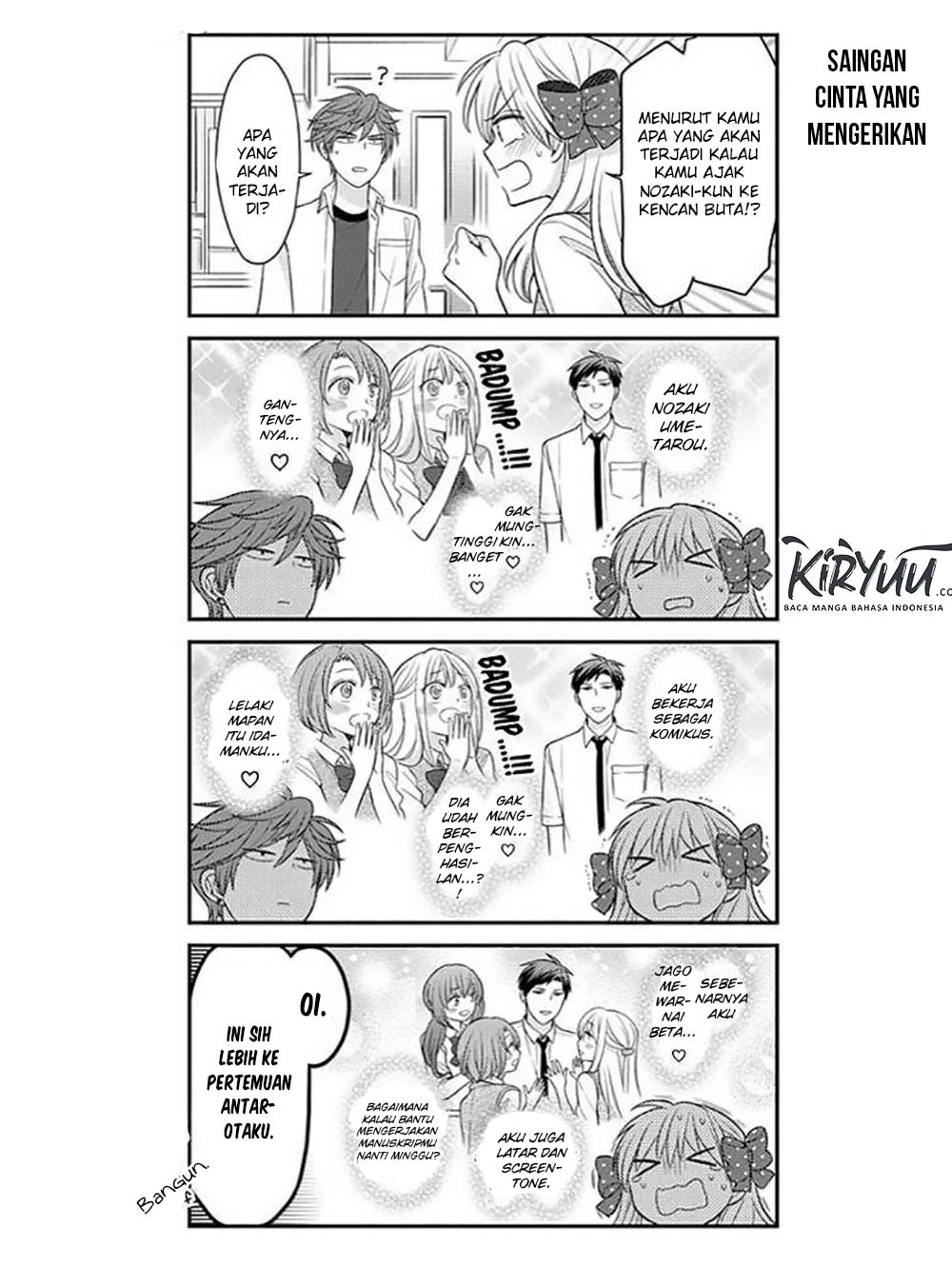 Gekkan Shoujo Nozaki-kun Chapter 76 Gambar 5