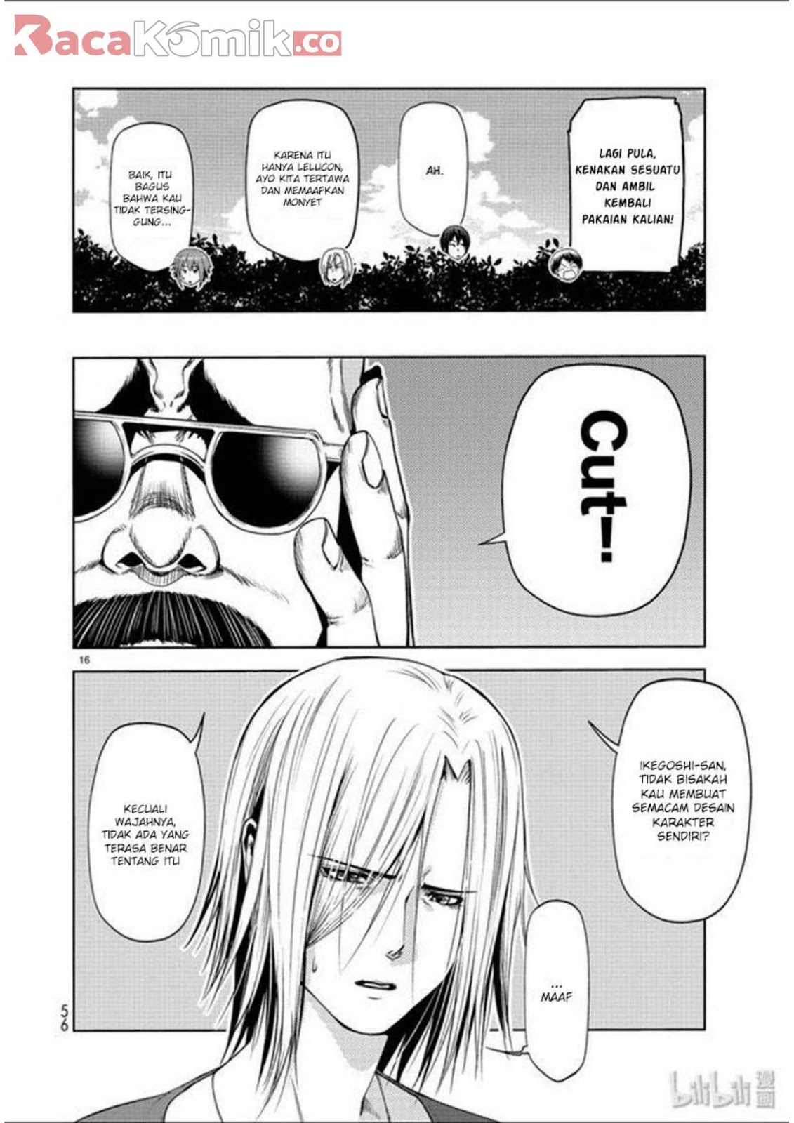 Grand Blue Chapter 60 Gambar 17