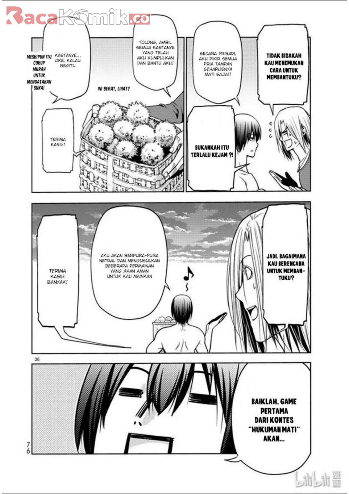 Grand Blue Chapter 60 Gambar 37