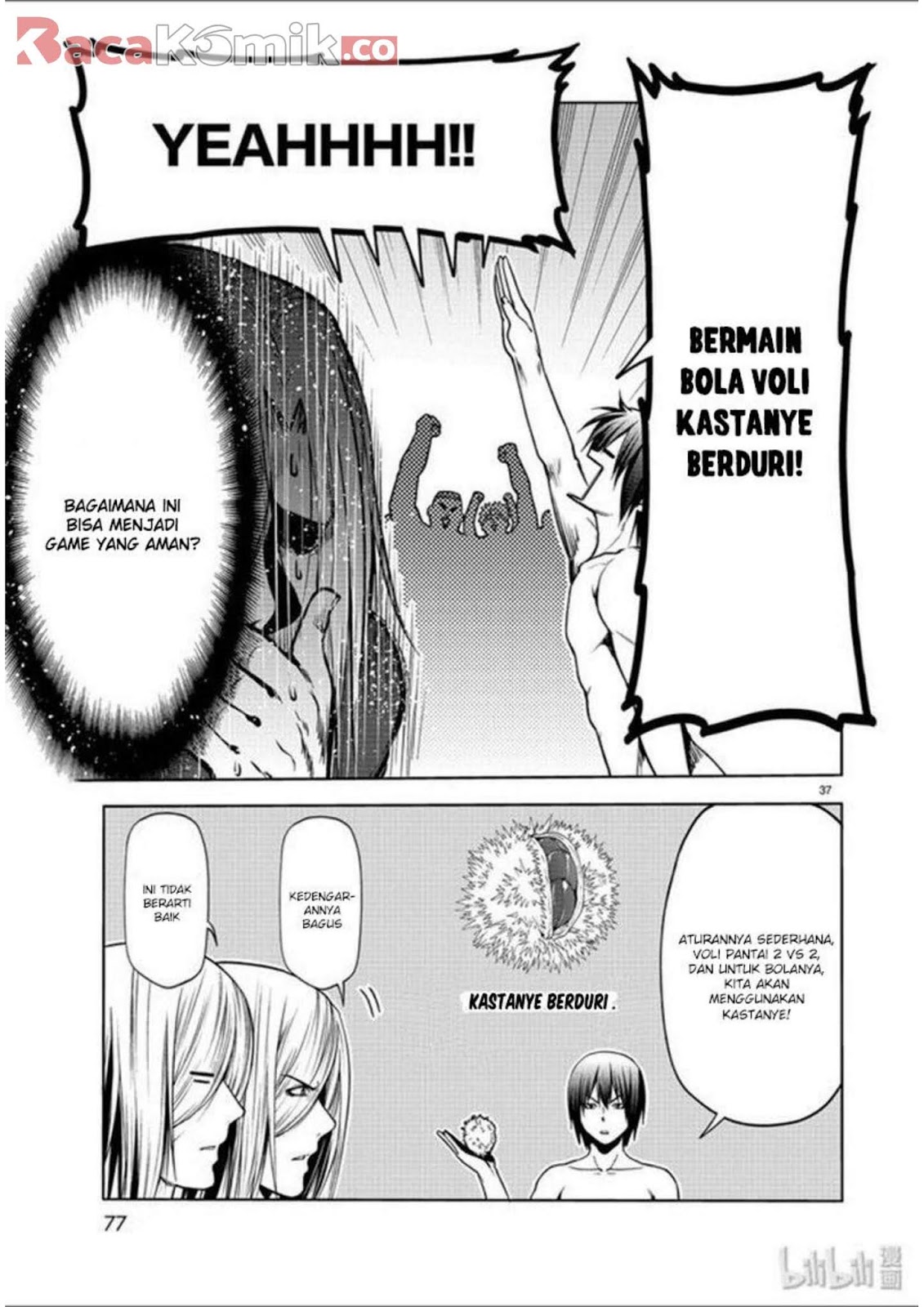 Grand Blue Chapter 60 Gambar 38