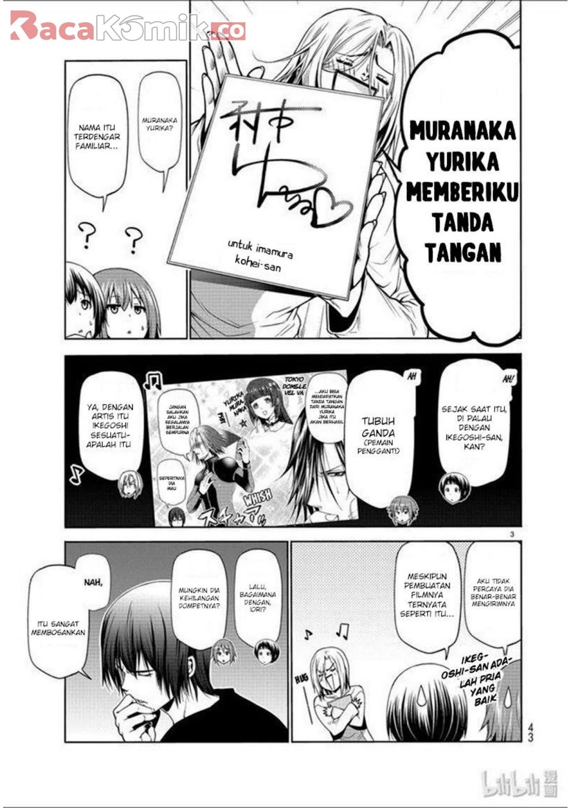Grand Blue Chapter 60 Gambar 4