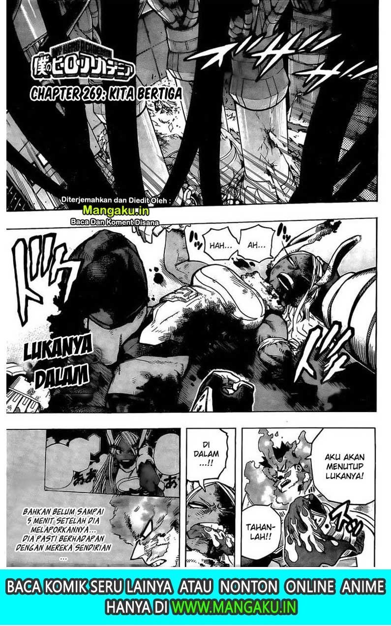 Baca Boku no Hero Academia Chapter 269 Gambar 2