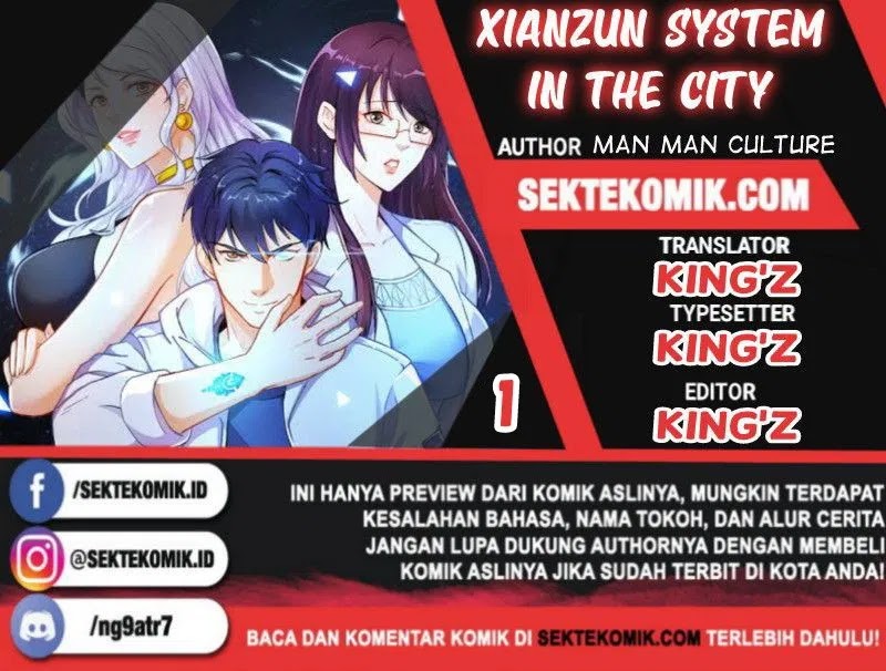 Baca Komik Xianzun System in the City Chapter 01 Gambar 1