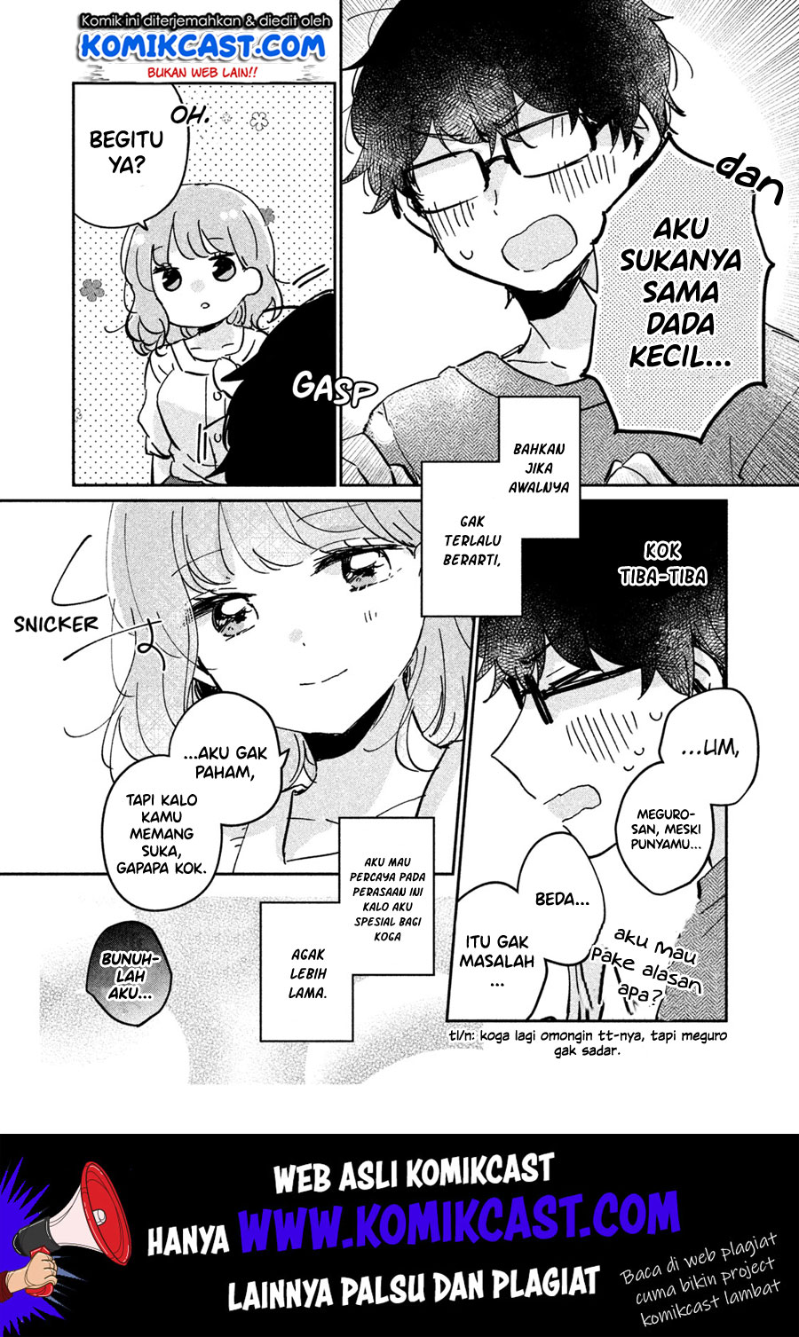 It’s Not Meguro-san’s First Time Chapter 16.5 Gambar 17
