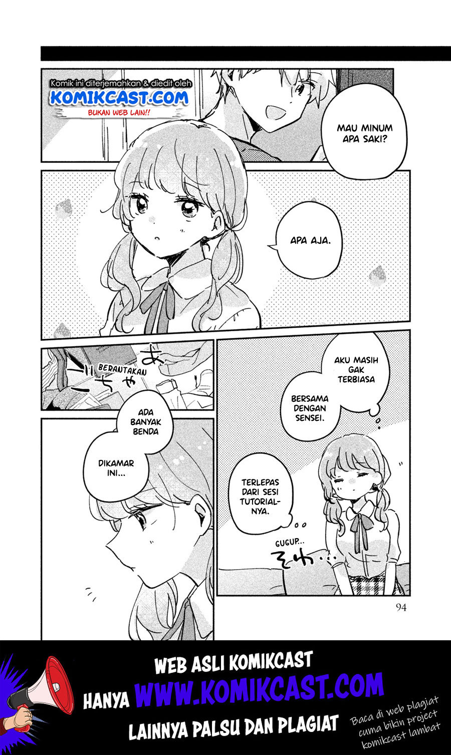 It’s Not Meguro-san’s First Time Chapter 16.5 Gambar 3