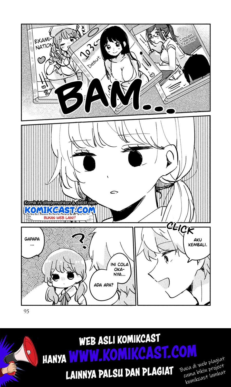 It’s Not Meguro-san’s First Time Chapter 16.5 Gambar 4