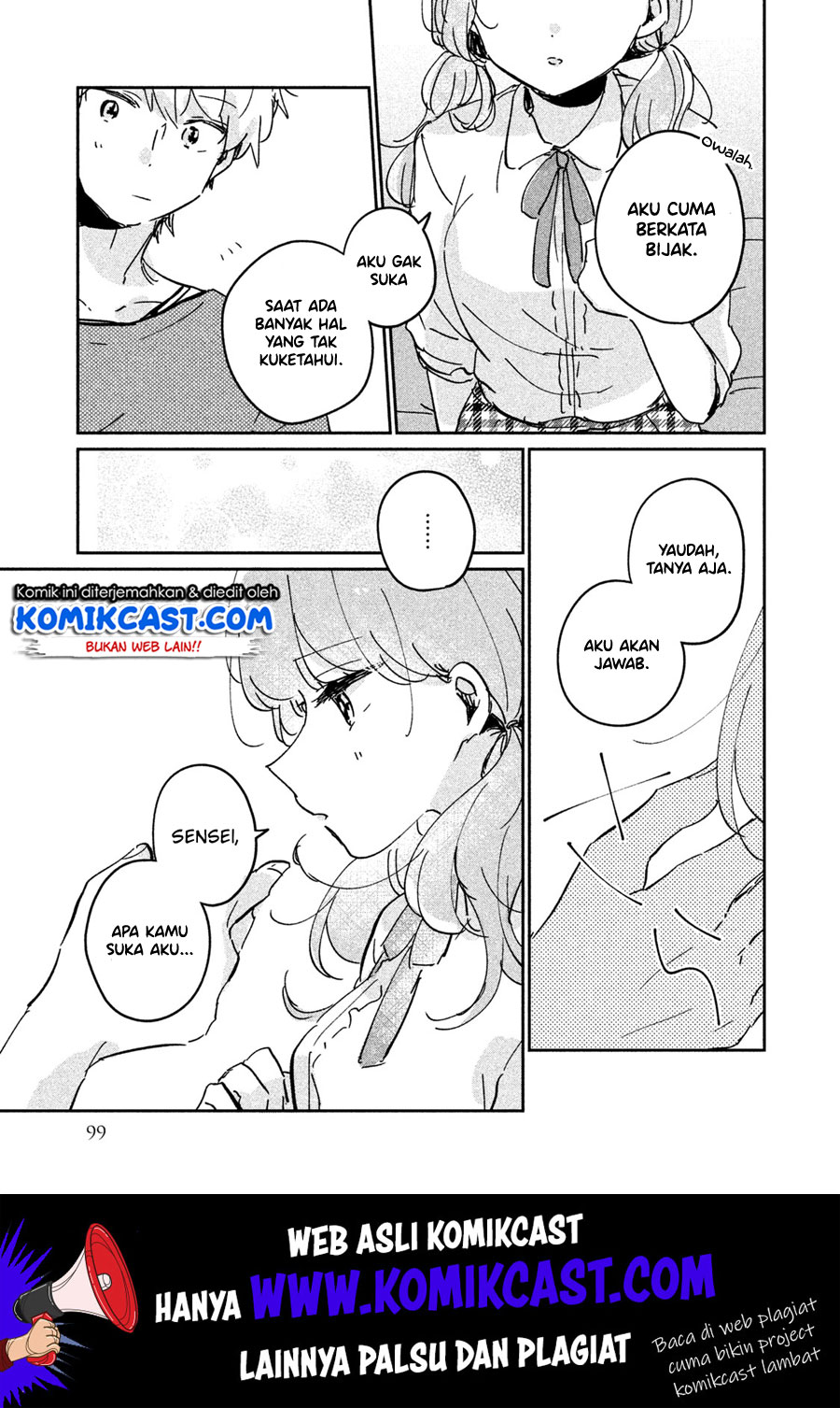 It’s Not Meguro-san’s First Time Chapter 16.5 Gambar 8