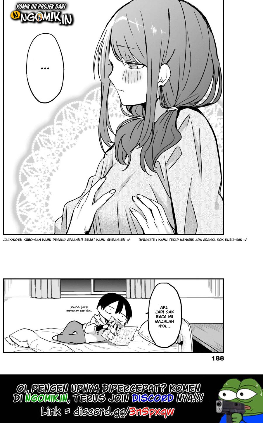 Kubo-san wa Boku (Mobu) wo Yurusanai Chapter 10 Gambar 13