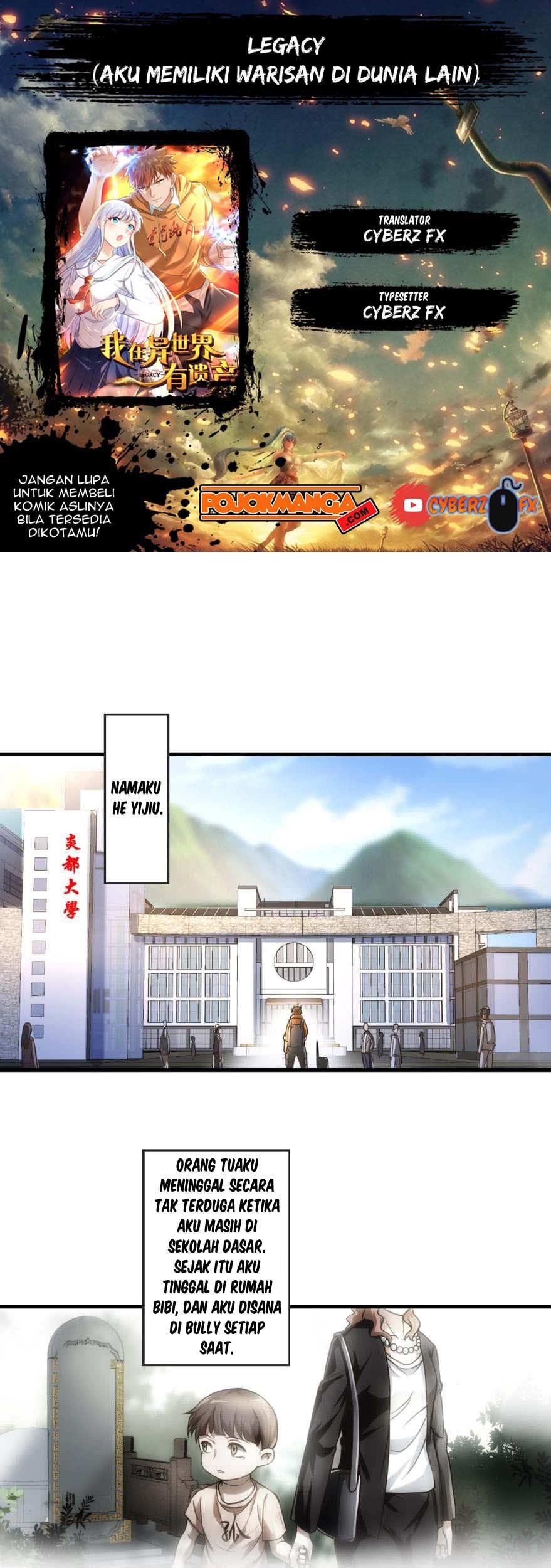Baca Komik Legacy Chapter 01 Gambar 1