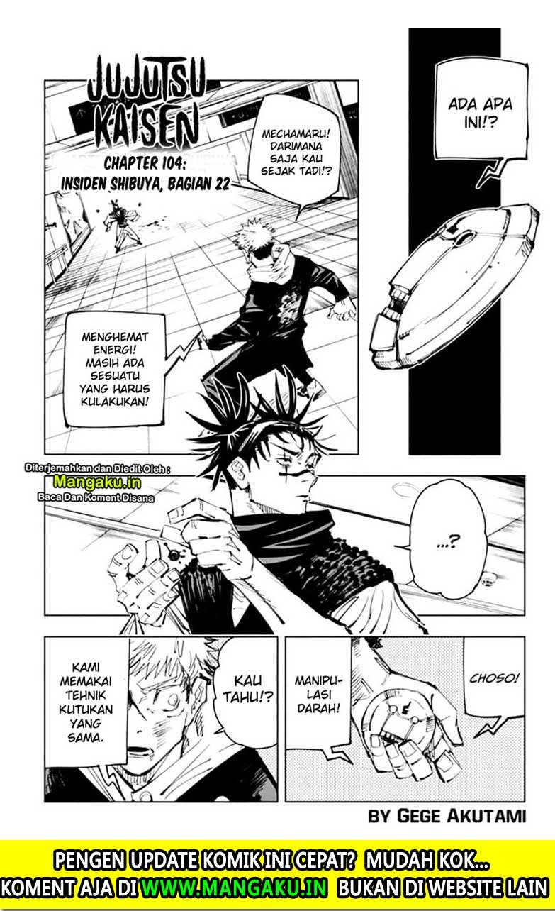 Baca Manga Jujutsu Kaisen Chapter 104 Gambar 2