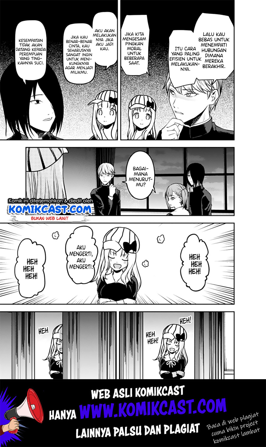 Kaguya-sama wa Kokurasetai – Tensai-tachi no Renai Zunousen Chapter 169 Gambar 18