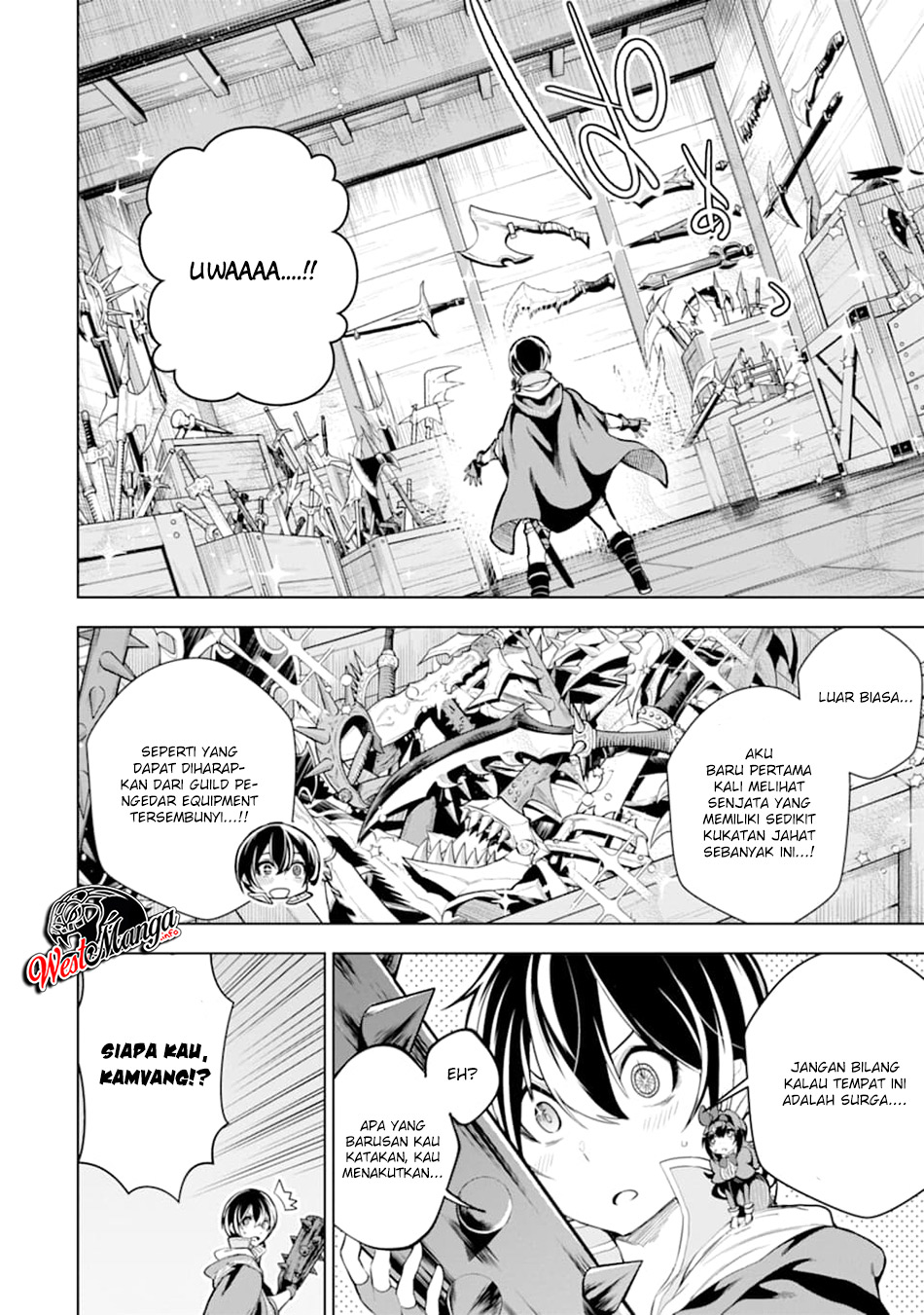 Baca Sobiwaku Zero No Saikyou Kenshi Demo, Noroi No Soubi (kawai) Nara 9999-ko Tsuke-hodai Chapter 09.2 Gambar 2