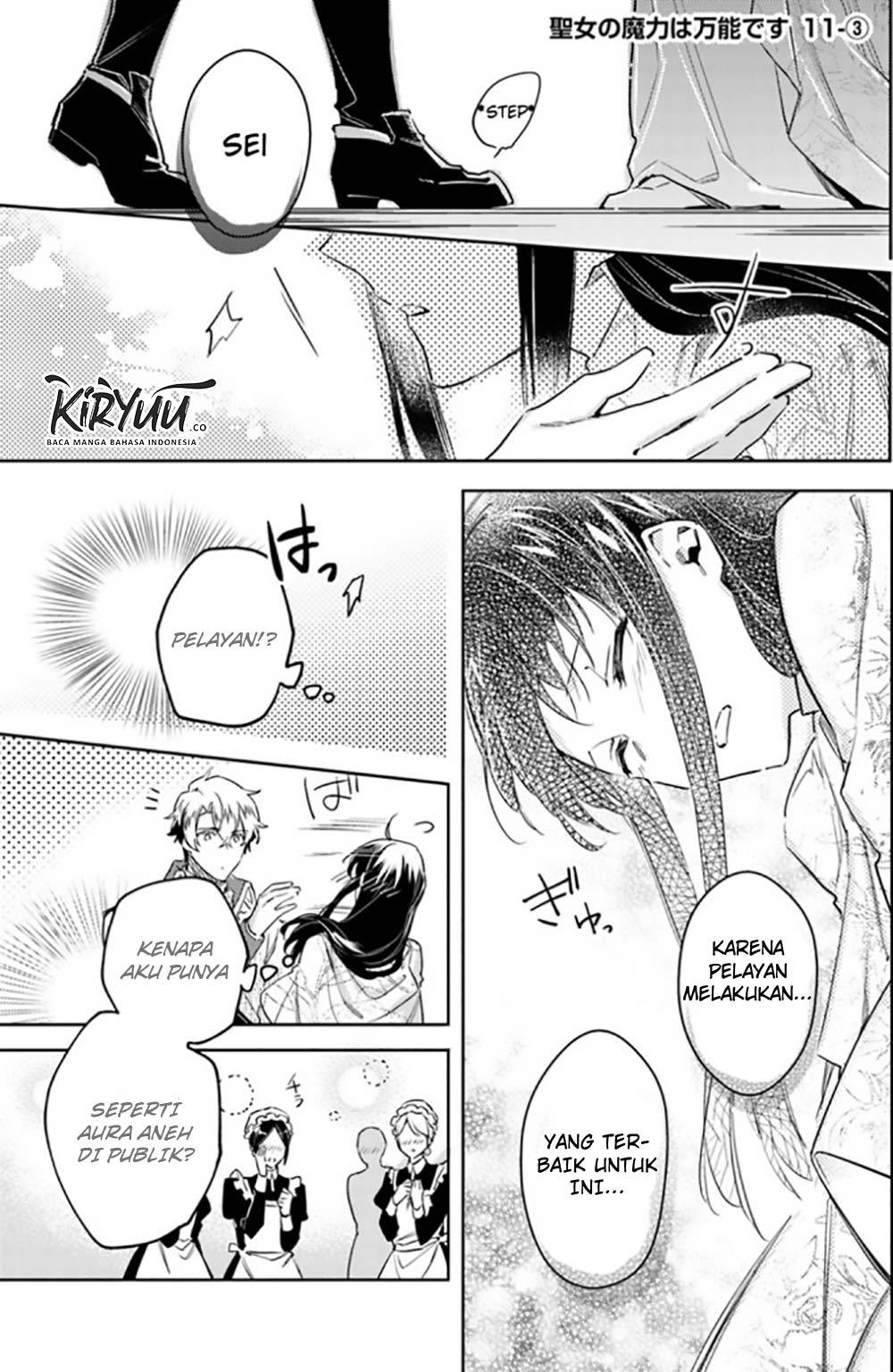 Baca  Seijo no Maryoku wa Bannou desu Chapter 11.3 Gambar 2