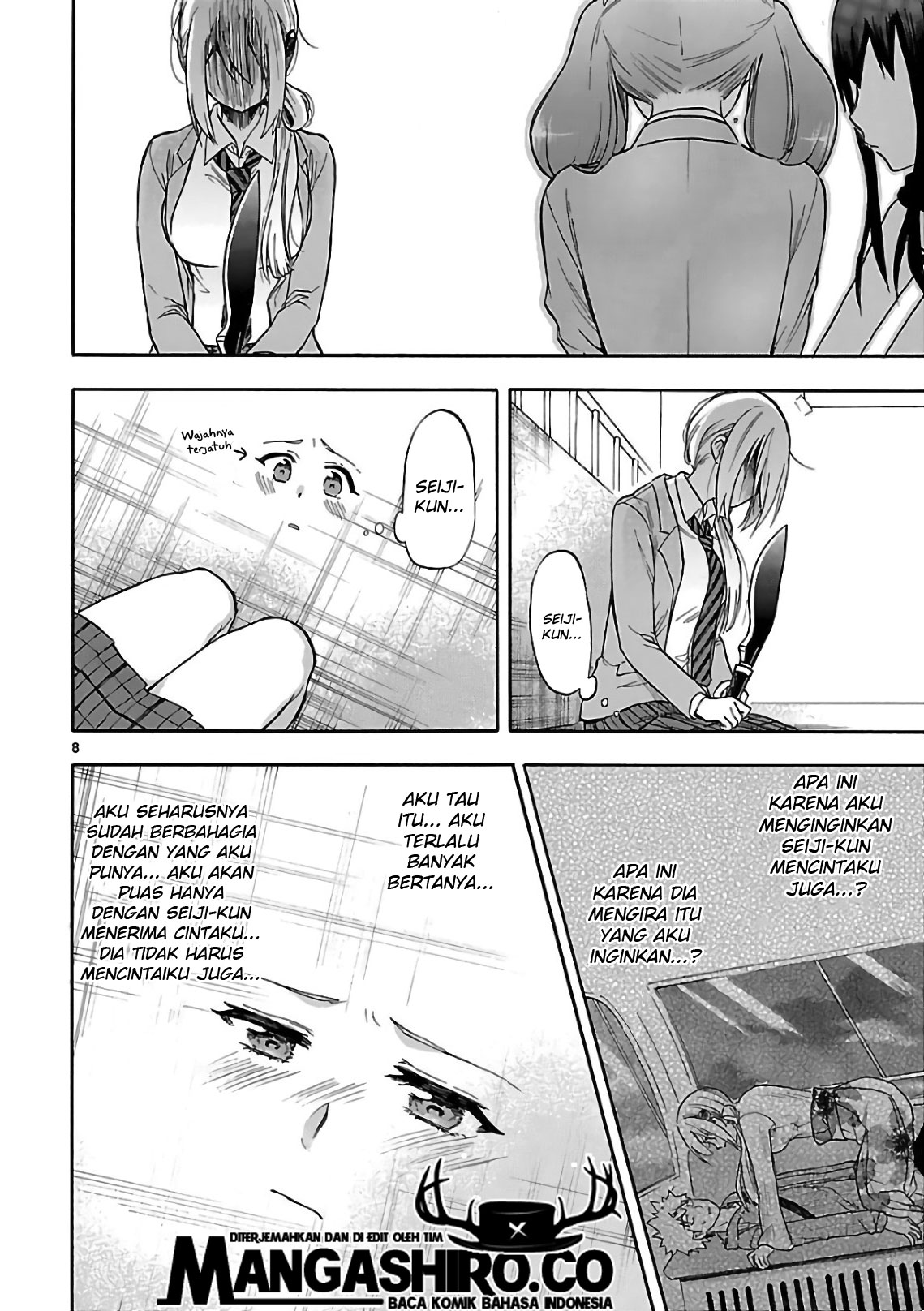 Renai Boukun Chapter 55 Gambar 10