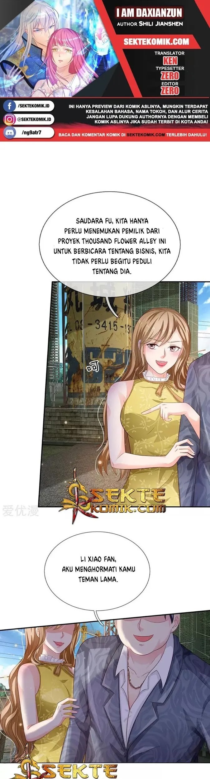 Baca Komik I am Daxianzun Chapter 101 Gambar 1